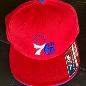 Philadelphia 76ers Reebok Red Cap